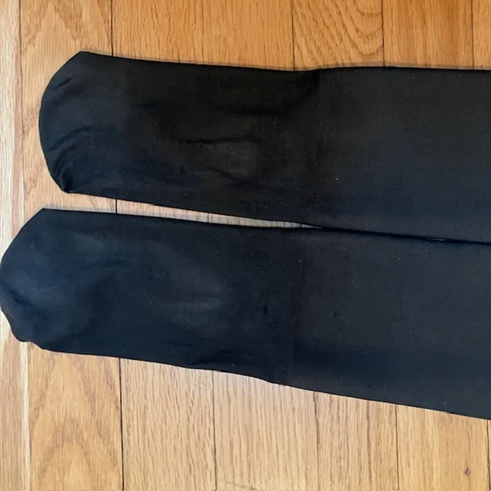Dark Brown Thermal Fleece lined tights size S